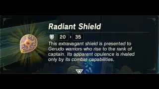 Radiant Shield | Respawn Location | Zelda BOTW