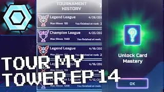 Tour My Tower Ep. 14 | 1q | MAXED CARDS & MILESTONE PUSHES! (The Tower Idle Tower Defense)