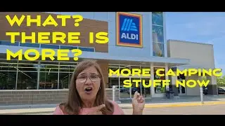 6/11 MORE NEW ALDI Camping Goodies #camping #campinggear #bugzapper #campingcot