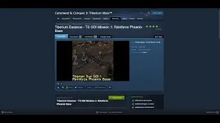 Making C&C3 Steam Workshop maps work for mods and Tiberium Essence TS Campaign remake update