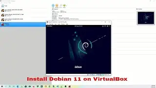 How to install debian 11 on virtualbox