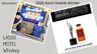 Fred Minnick ASCOT Winner: Lasso Motel 18-Year Whiskey Tasting (2025) #like #ascot #winner