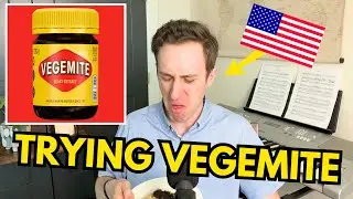 American Eats VEGEMITE for the FIRST TIME! (SHOCKING)