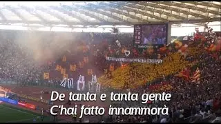 AS Roma Chants - Roma Roma Roma (with Lyrics)
