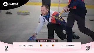 Take-Out Tigers 🇧🇪 vs Kasteelheren 🇧🇪 🥌 Belgian Curling LIVE! 🔴 BCL League B Pool 1 #curling