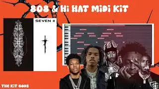 [FREE] ''Seven 11'' 808 & Hi-Hat MIDI Kit 2026 – Southside x Metro Boomin x 808 Mafia