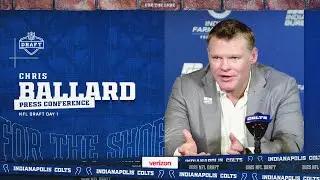 Chris Ballard 2025 Draft Day 1 Press Conference