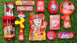 PAW PATROL funny Candy ASMR SatisfyingSweets and Toys Unboxing Skye Marshall Chase