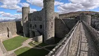 Harlech Castle tour Wales 2025