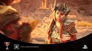 Horizon Forbidden West_Choose a Desert Commander TROPHY