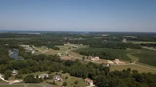 Explore Tower Hill: Aerial Tour of the New Virginia Builders Subdivision in Cape Charles, VA