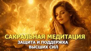 САКРАЛЬНАЯ МЕДИТАЦИЯ «Отпусти — и всё решится». Защита и поддержка Высших Сил✨