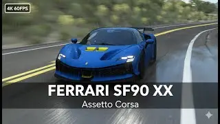 SF90 XX in the Rain | Assetto Corsa