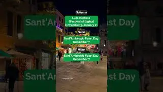 Winter events and festivals in Italy