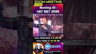 Nothing Is Impossible To God | Prophet E Ravi #propheteravi #telugucristian#divinepower #jesus