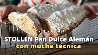 PAN DULCE ALEM&Aacute;N | STOLLEN | trucos y secretos | receta original