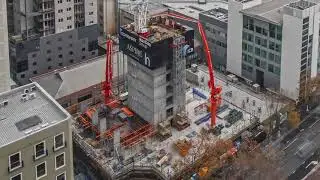 Aspire Melbourne November 2021 Construction Timelapse