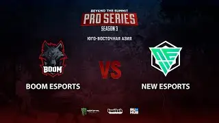 Boom Esports vs New Esports, BTS Pro Series 3: SEA, bo2, game 2 [4ce]
