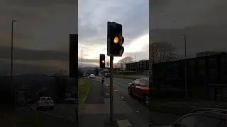Halesowen: Mucklow Hill A458, Plessey Automation, Microsense & PEEK Traffic Lights Pelican Crossing