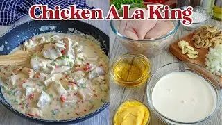 Easy Chicken A la King |  Creamy
