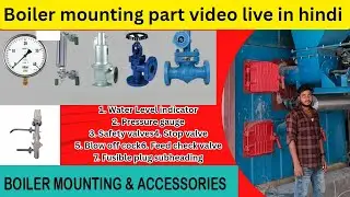 Boiler mounting part video live in hindi  Boiler interview question answer mounting kise kahate Hain