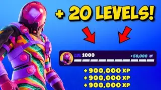 *BEST* AFK FAST Fortnite XP Map To Help LEVEL UP FAST In Chapter 7!
