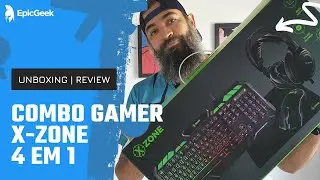 X-ZONE GTC-02, o COMBO GAMER para quem busca bom CUSTO-BENEFÍCIO vale a pena? | Unboxing e Review