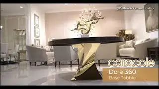 Do a 360 base table by Caracole only @ Malinda Furniture
