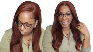 True 5 Minute Wig Install! Glueless PreCut Beginner Natural Texture Yaki Straight Wig Nadula Hair