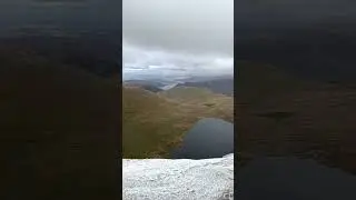 Helvellyn Summit, Red Tarn & Striding Edge - 26th Feb 2023 #helvellyn #shorts
