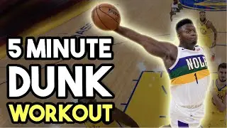 INSANE 5 Minute Vertical Jump Training Workout