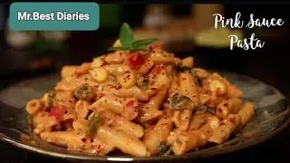 Creamy Pink Sauce Pasta | Restaurant Style at Home 😍 |Pakistani Street Food 