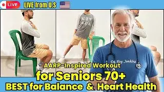 Prevent Falls with This 10-Minute Chair Exercise | Safe & Simple Balance Workout for Seniors