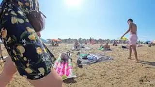 🌊 Feel the Pulse of Barcelona! 360&deg; Beach Walk | Sun, Energy & Sea Breeze (2025)