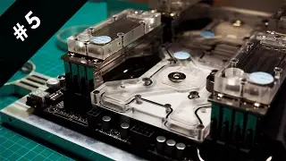 проект Wing X99 &mdash; водяное охлаждение, обработка поверхности корпуса и моддинг! (#5)