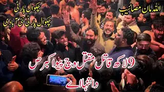 Chakwal Party Nai Abadi Noha|9 Lakh Qatil Maqtal wich Pioo Akber AS Da Tanhaa Ay|Haideri Daira