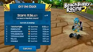 &bull; OFF THE CLOCK &bull; Time Trial | Abilities Only | Player Choice | 0:56.527 &bull; Beach Buggy Racing 2