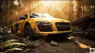 ASMR Car Restoration! 2012 Audi R8 Full Restoration Abandoned ! Part 2