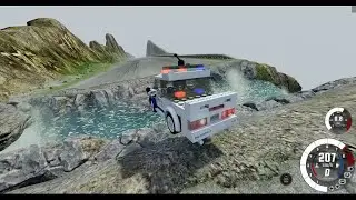 Carro de Lego no Downhill Madness (Sem Trânsito) / BeamNG.drive / CiscoTalon