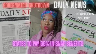 GOVERNMENT SHUTDOWN: USDA TO PAY 65% in snap, CALIFORNIA Payment dates #ebt #snapbenefits 