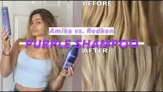 AMIKA против REDKEN/ ЛУЧШИЙ фиолетовый шампунь!
