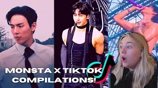 MONSTA X TIKTOK COMPILATIONS! REACTION!