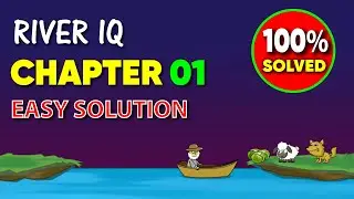 River IQ Chapter 1 Solved ☺️ #rivercrossing game | River Crossing IQ - IQ Test Game #riveriqchapter1