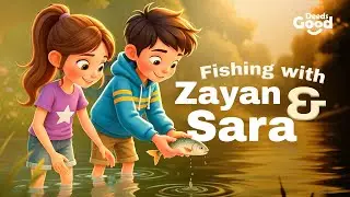 Zayan & Sara Go Fishing 🐟 | Kids Moral Story About Kindness & Patience