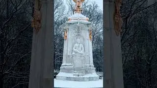 12. Januar 2025 #mozart #haydn #beethoven #park #statue #winter #wintertime #berlin #history