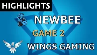 Newbee vs Wings Gaming [Game 2] Nanyang Championships Season 2 - Dota Highlights