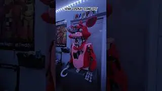 foxy Cosplay Stand Test #fnaf #fivenightsatfreddys #fivenightsatfreddy