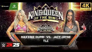 Maxxine Duprie VS Jacy Jayne || TLC Match || PS5&trade; Pro [4KHD]