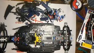 Speed build of the Red Bull F1 