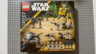 Lego 327 Clone Trooper Battle Psck #lego #legobuild #legostarwars #starwars 